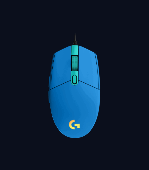Logitech G102 Lightsync Gaming Mouse (Blue)